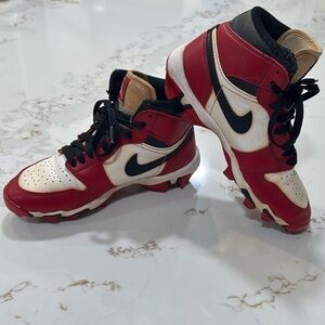 Nike Jordan 1 Mid Football Cleats